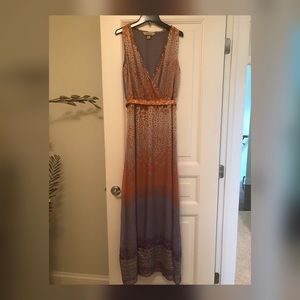 Presley Skye silk maxi dress